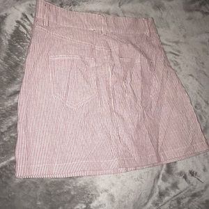 Pinstripe Skirt